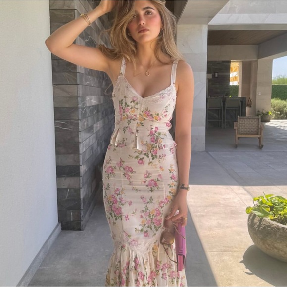 REFORMATION NWT Sarita Two Piece Set in Posy 8 - Picture 1 of 9